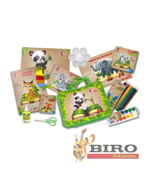 Set pentru creativitate ”ZOO”, 14 elemente
